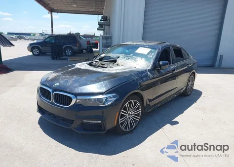 2017 BMW 530I из США, поврежденный, VIN WBAJA5C31HG456450